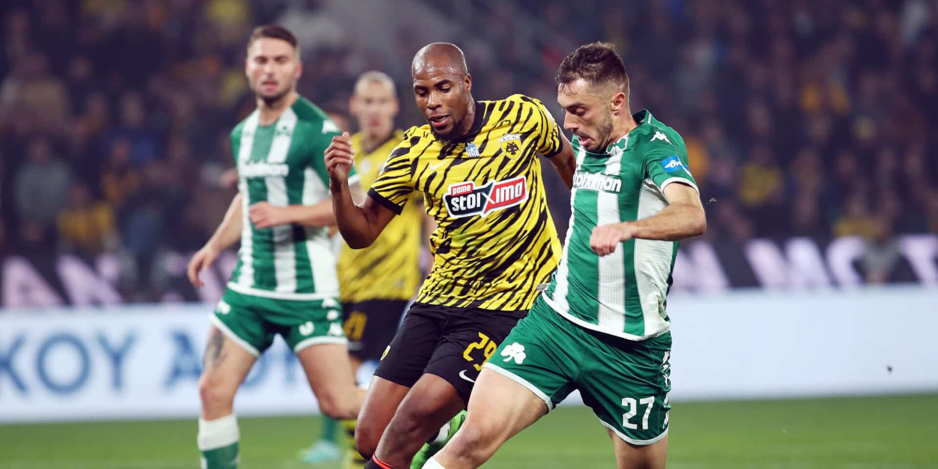 ΑΕΚ-Παναθηναϊκός για τα πλέι οφ της Super League