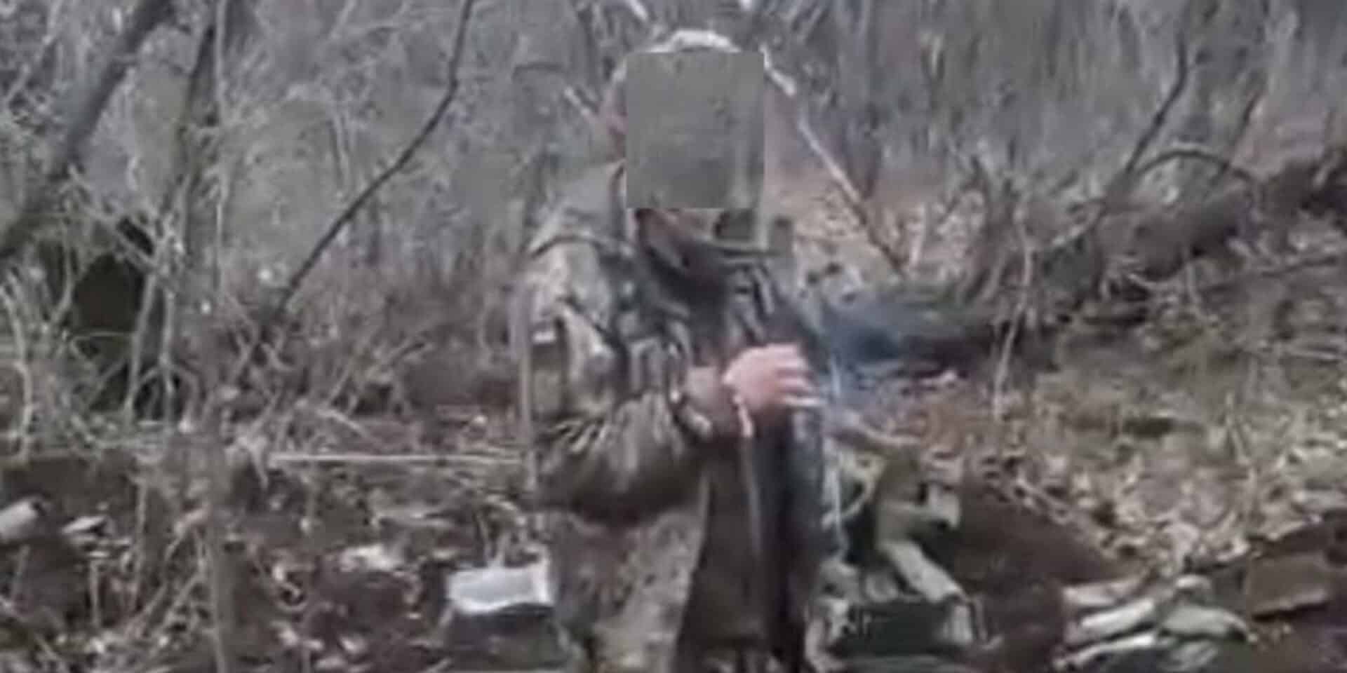 Αιχμάλωτος πολέμου στην Ουκρανία, λίγο πριν πέσει νεκρός από τα πυρά αυτόματων όπλων