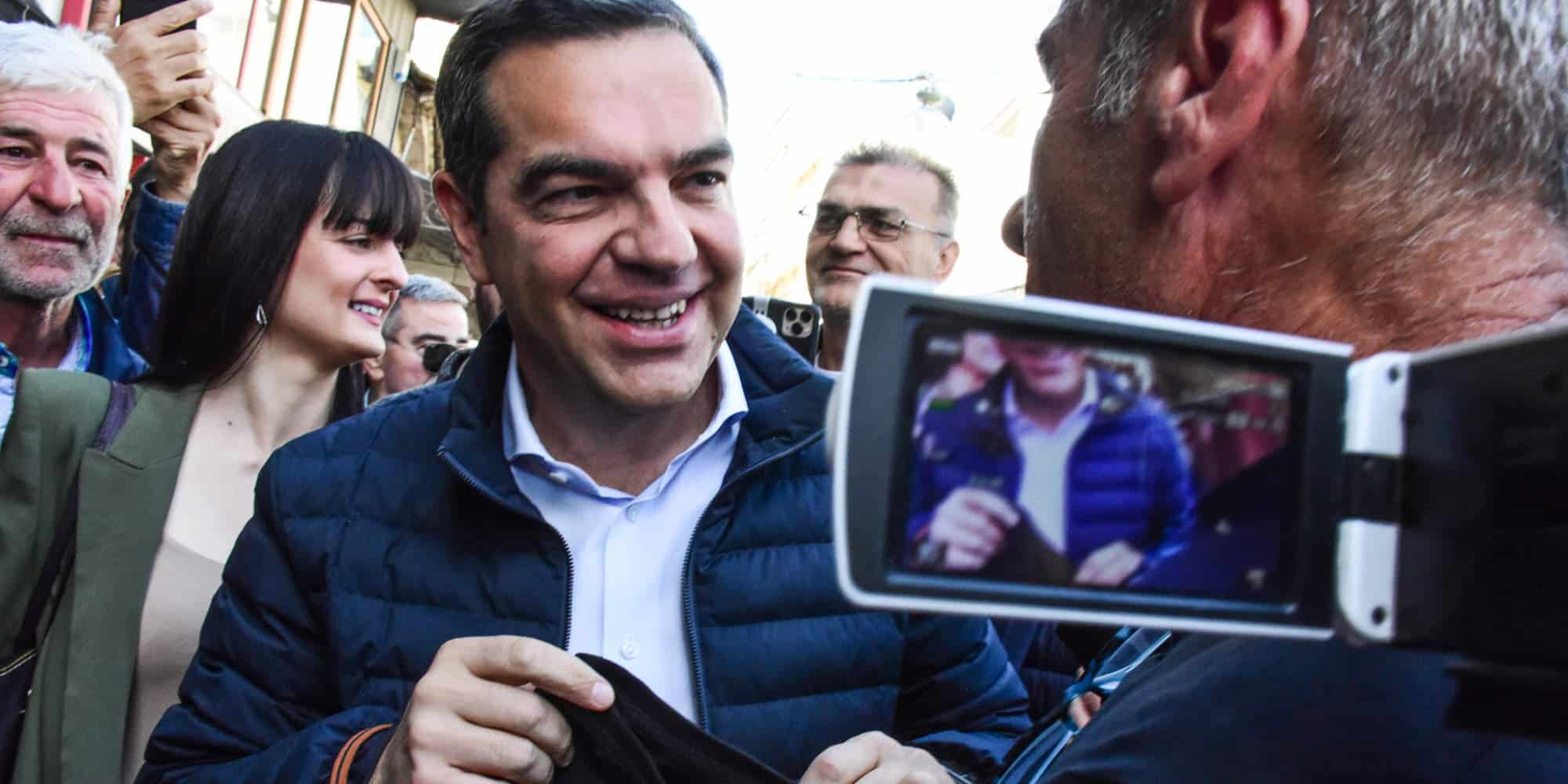 Ο πρόεδρος του ΣΥΡΙΖΑ, Αλέξης Τσίπρας στο Άργος / Φωτογραφία: Eurokinissi