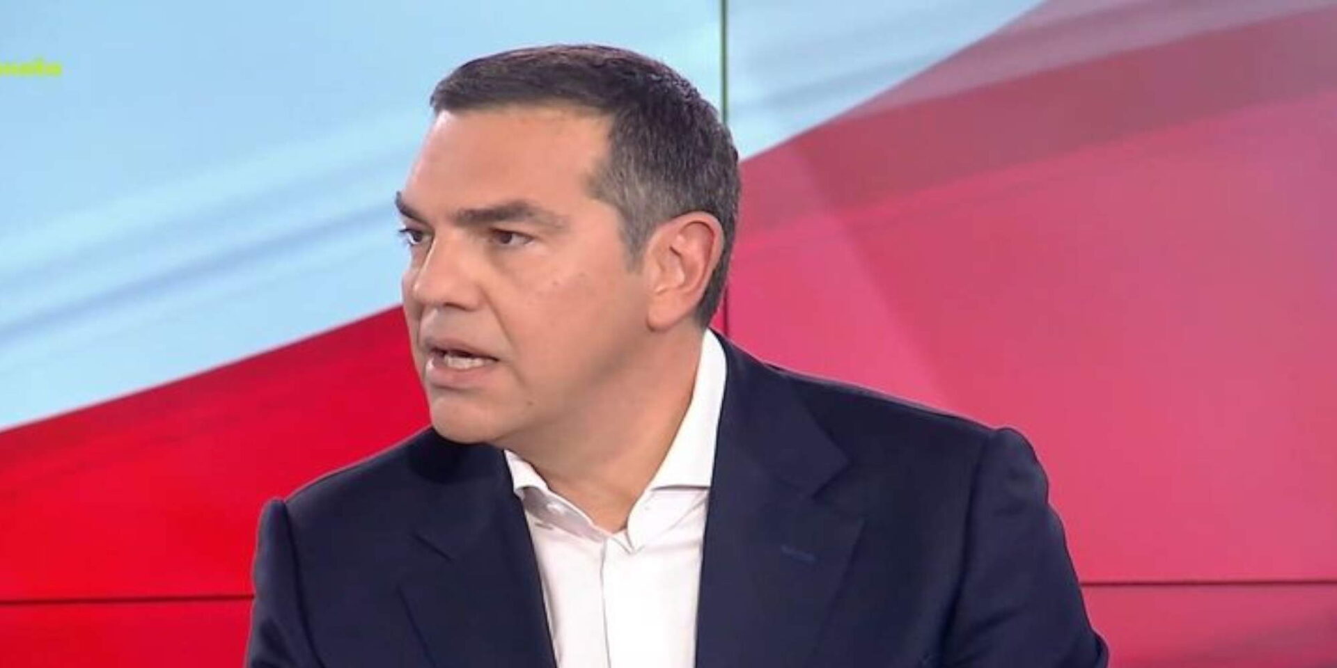 Ο Αλέξης Τσίπρας στο κεντρικό δελτίο ειδήσεων του MEGA