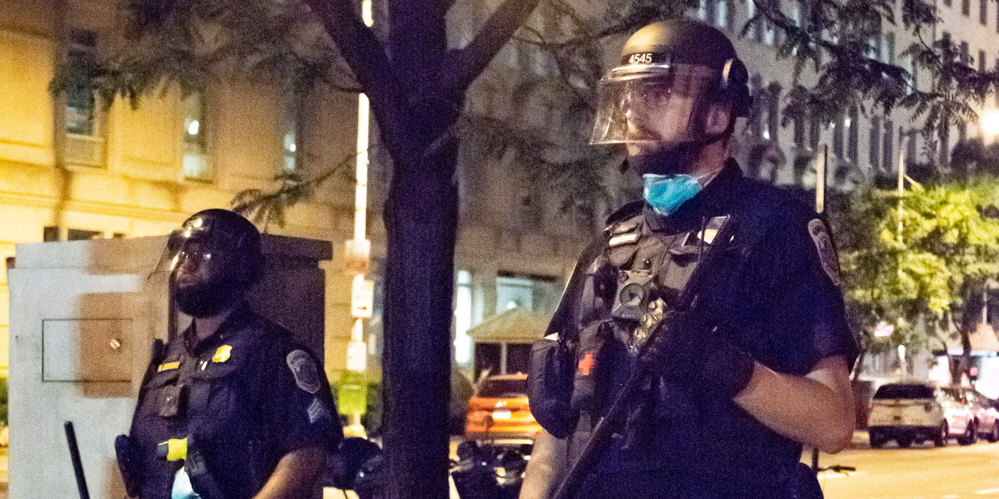 Αμερικανοί αστυνομικοί με κράνη στις ΗΠΑ / Φωτογραφία αρχείου: Unsplash