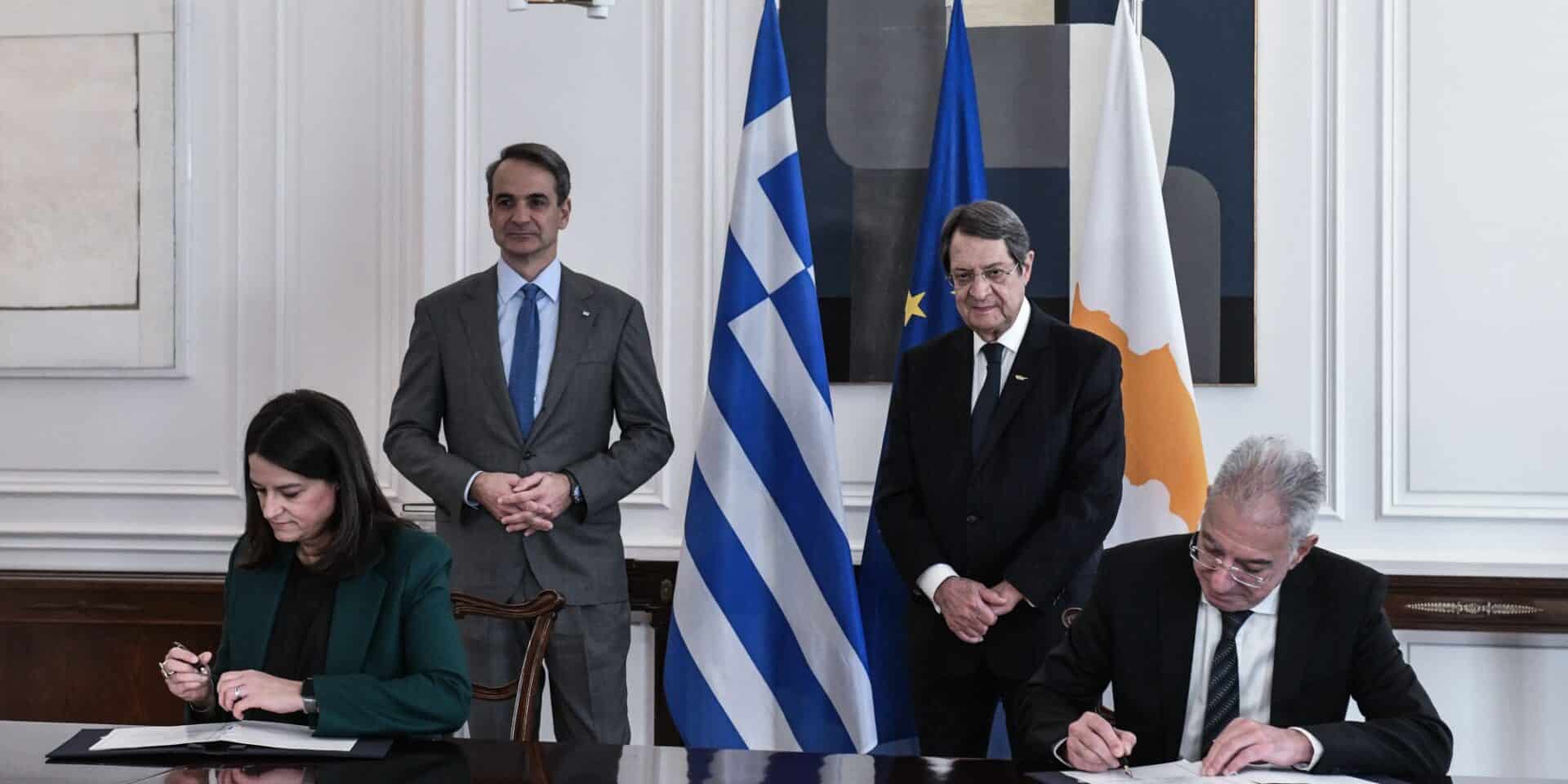 Ο Αναστασιάδης και ο Μητσοτάκης