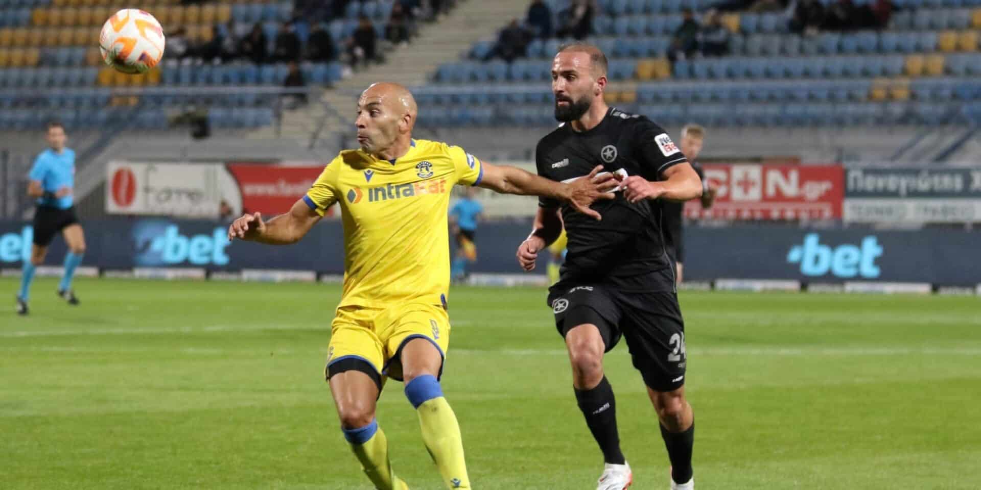 Καρέ από το Αστέρας Τρίπολης - Ατρόμητος για τη Super League