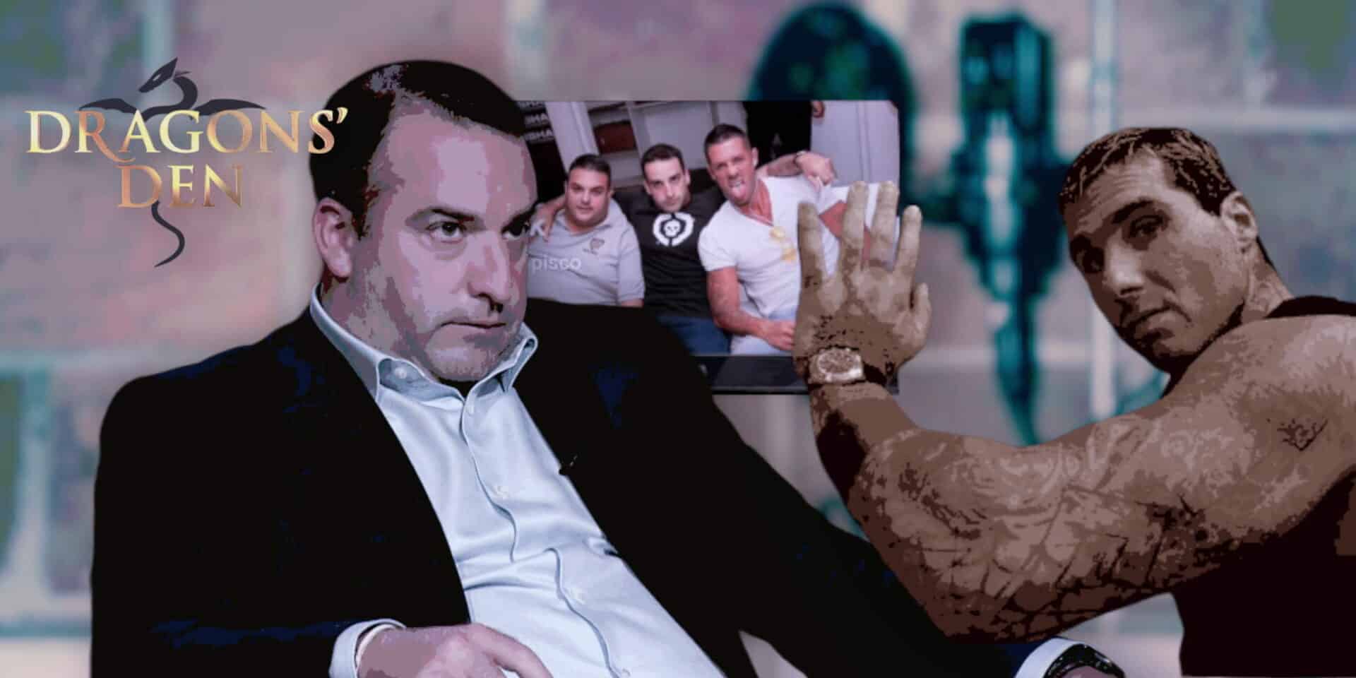 Ο Χάρης Βαφειάς του Dragons' Den όταν ράπαρε πλάι στον Λεκτικό