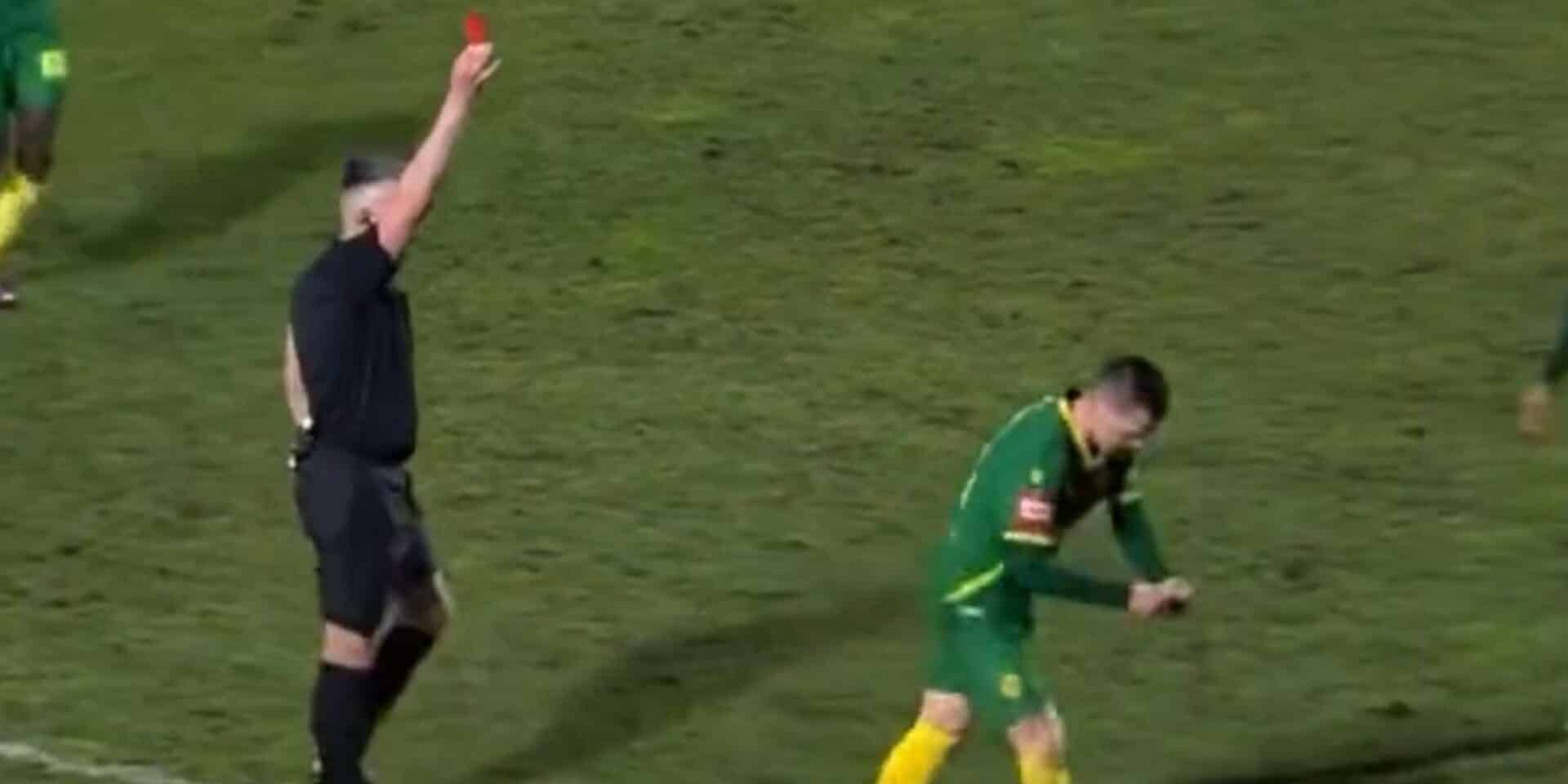 Παίκτης σε ματς στην Κροατία αποβλήθηκε και έσκισε το σημειωματάριο του διαιτητή
