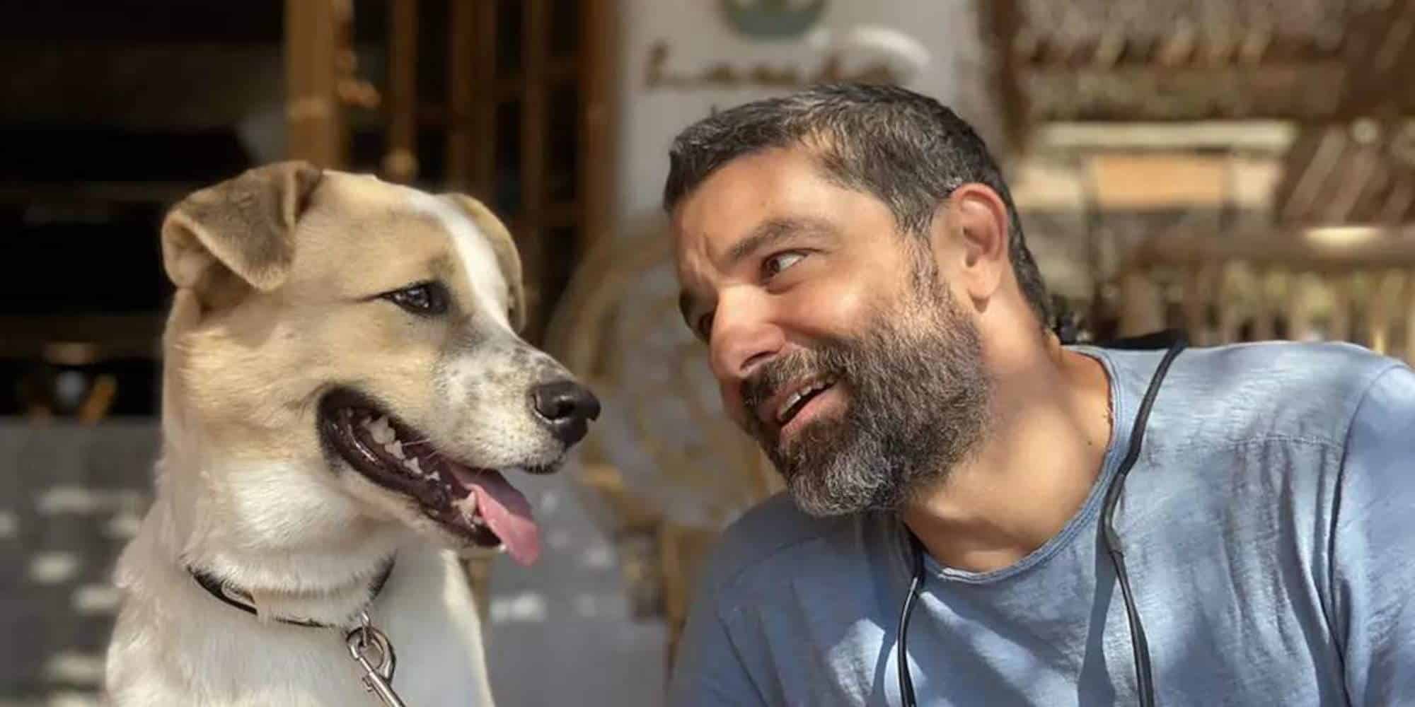 Ο Πέτρος Λαγούτης και ο σκύλος του, Ντιέγκο