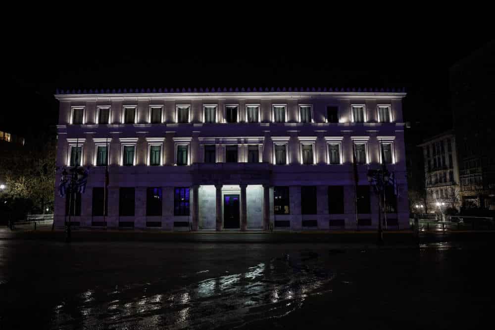 Το Δημαρχείο Αθηνών έσβησε τα φώτα του για την «Ώρα της Γης»