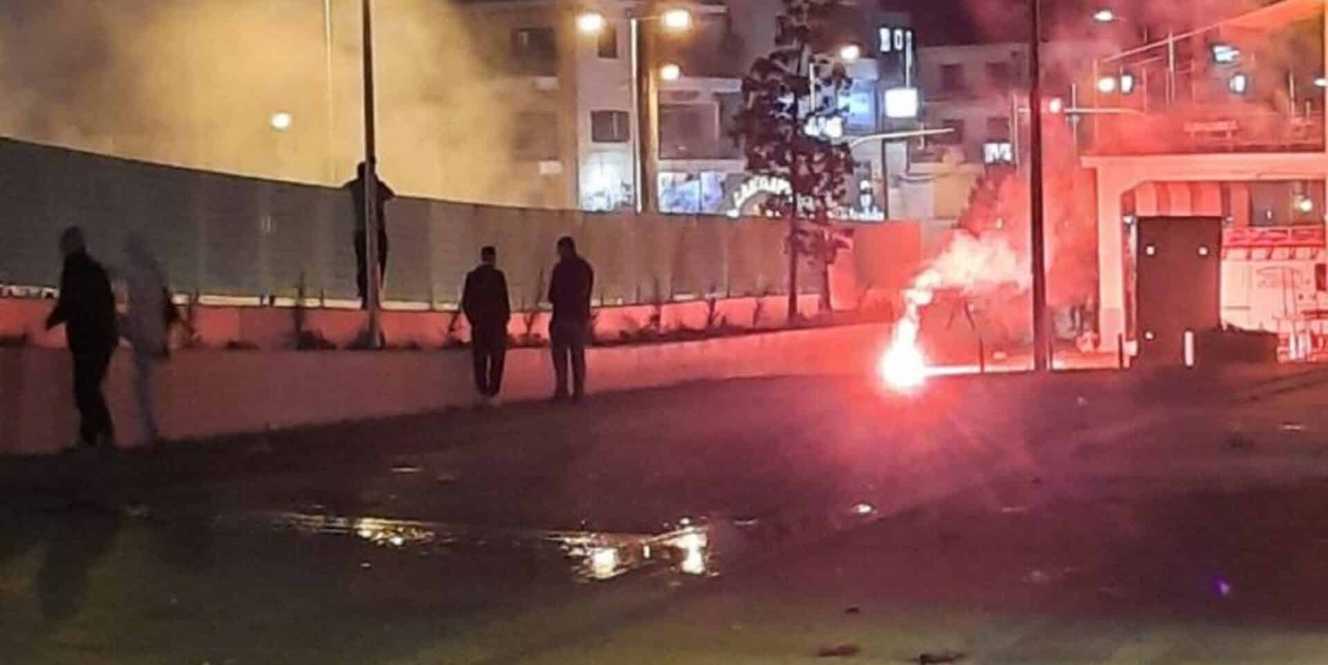 Επεισόδια στη Νέα Φιλαδέλφεια μετά το ΑΕΚ-Ολυμπιακός
