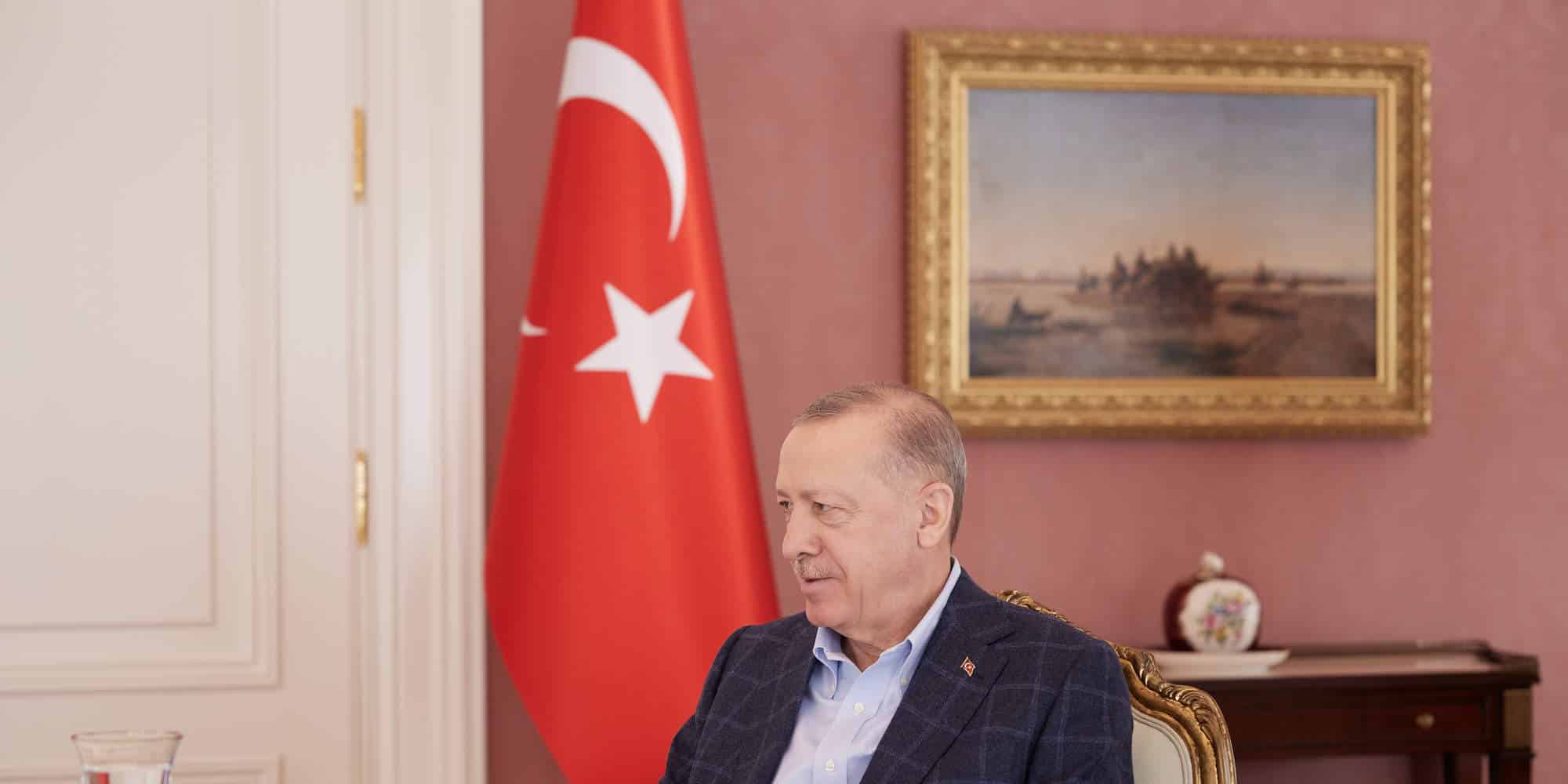 Ερντογάν στο γραφείο του Έλληνα πρωθυπουργού