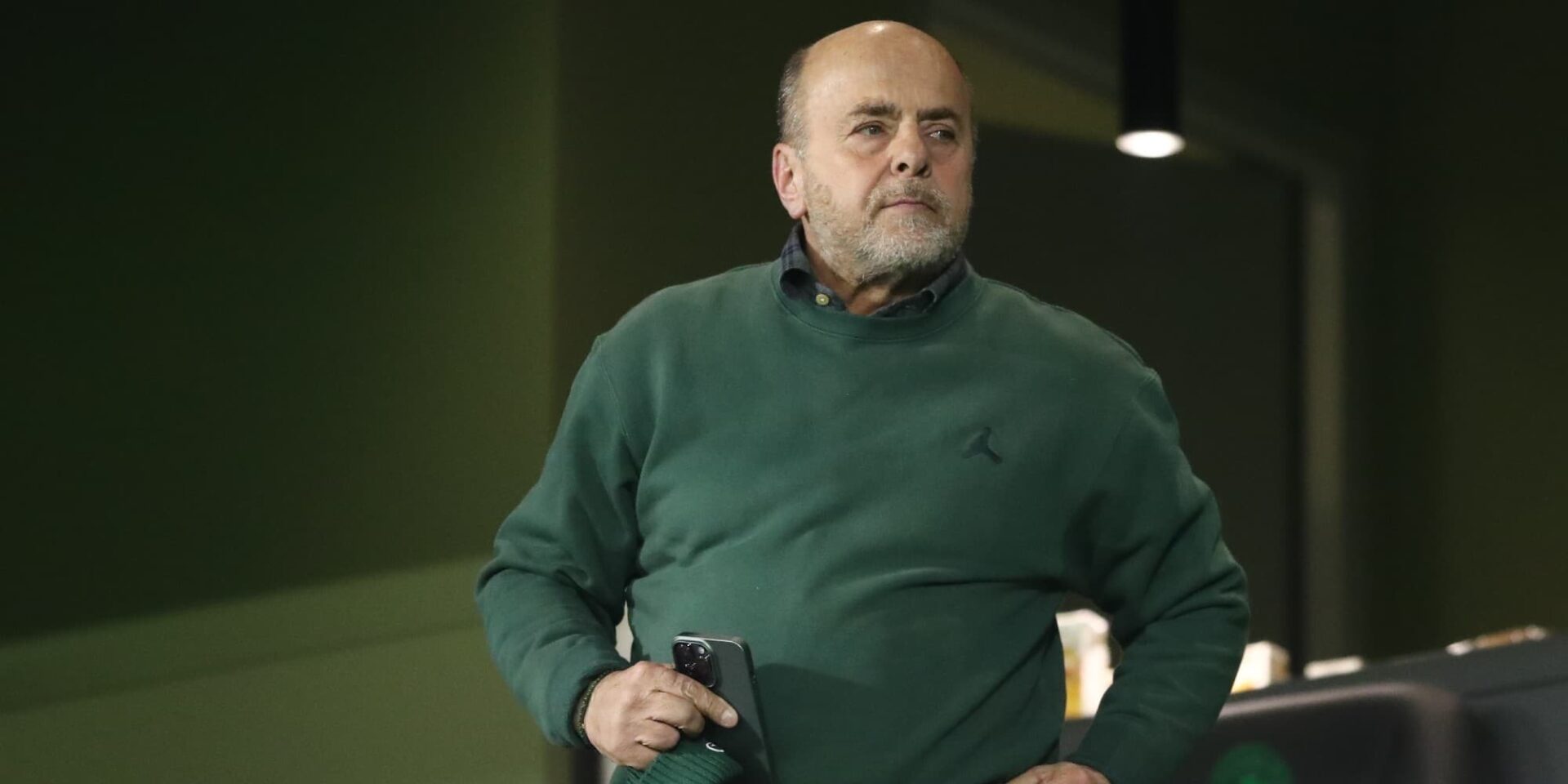 Ο Γιάννης Αλαφούζος σε ματς του Παναθηναϊκού