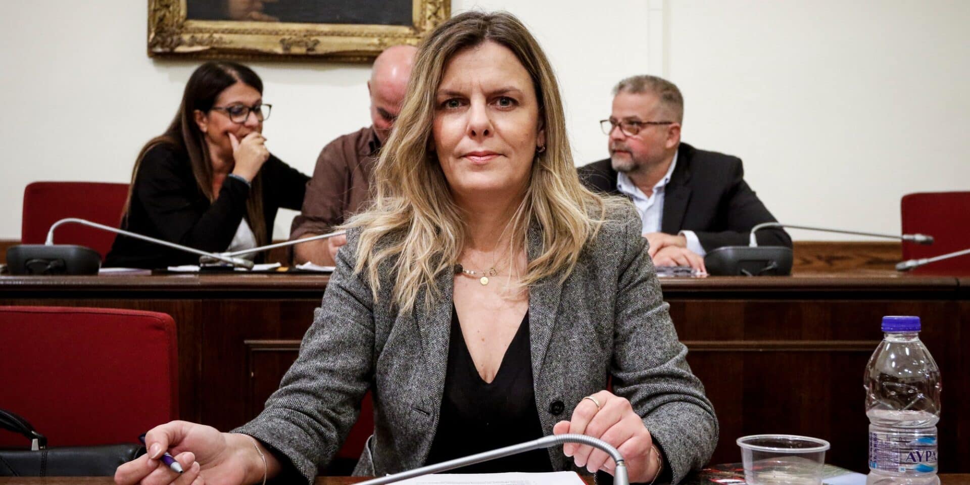 Η πρόεδρος της ΡΑΣ, Ιωάννα Τσιαπαρίκου