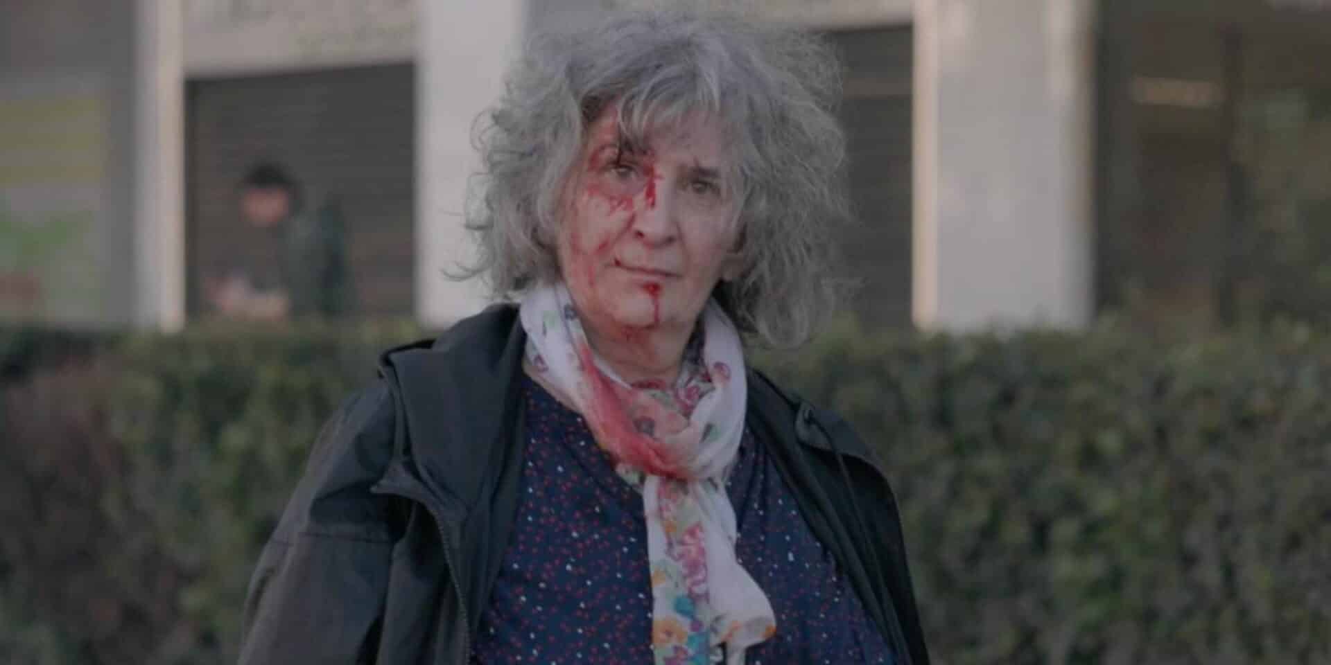 Η ματωμένη γυναίκα στο Σύνταγμα