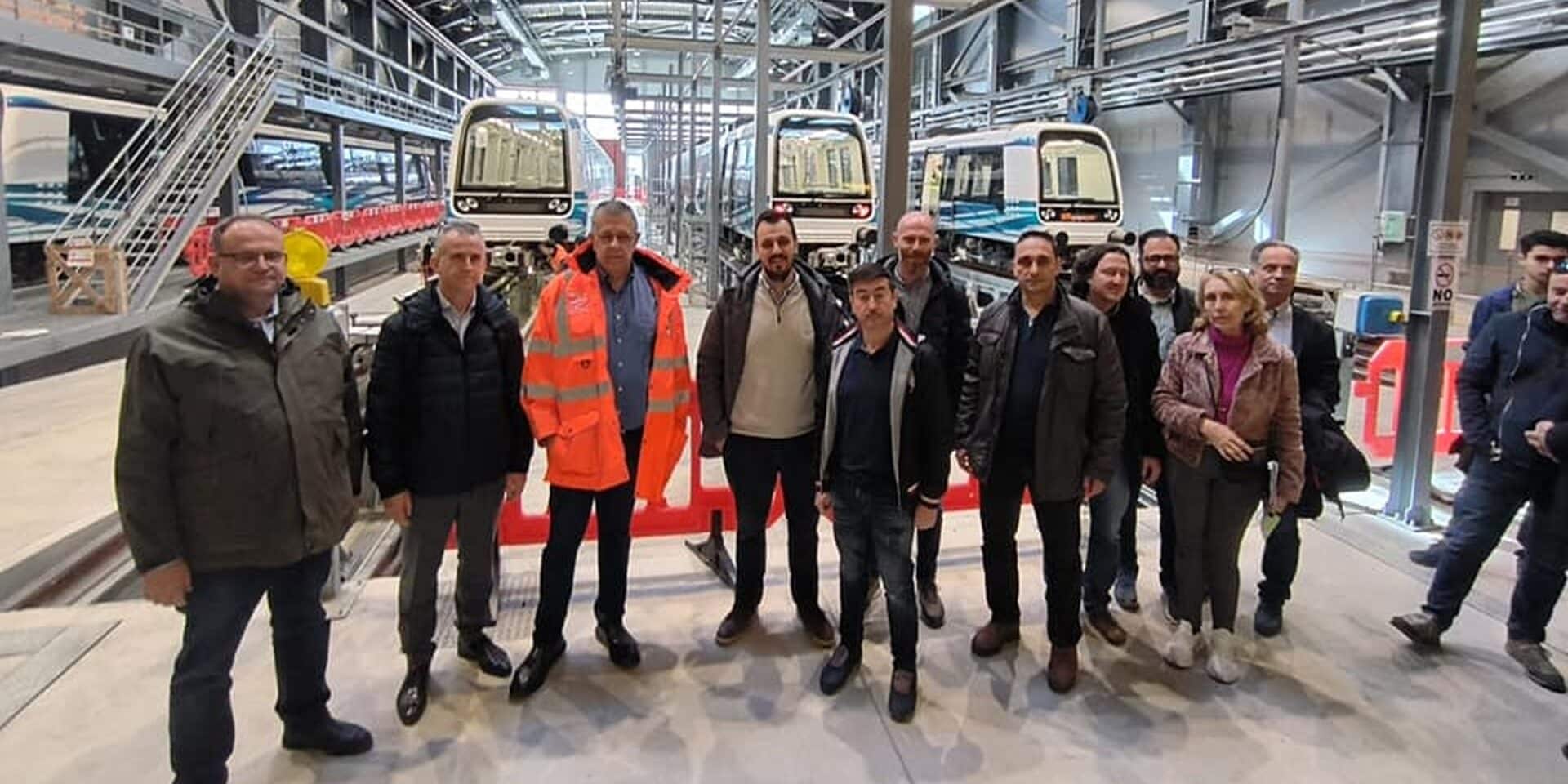 Εικόνα από το Μετρό Θεσσαλονίκης