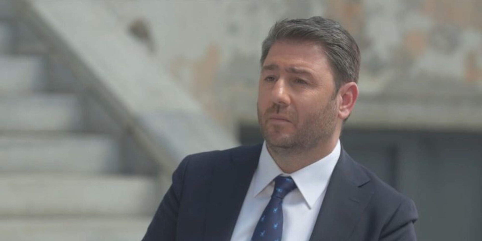 Ο πρόεδρος του ΠΑΣΟΚ, Νίκος Ανδρουλάκης στην ΕΡΤ