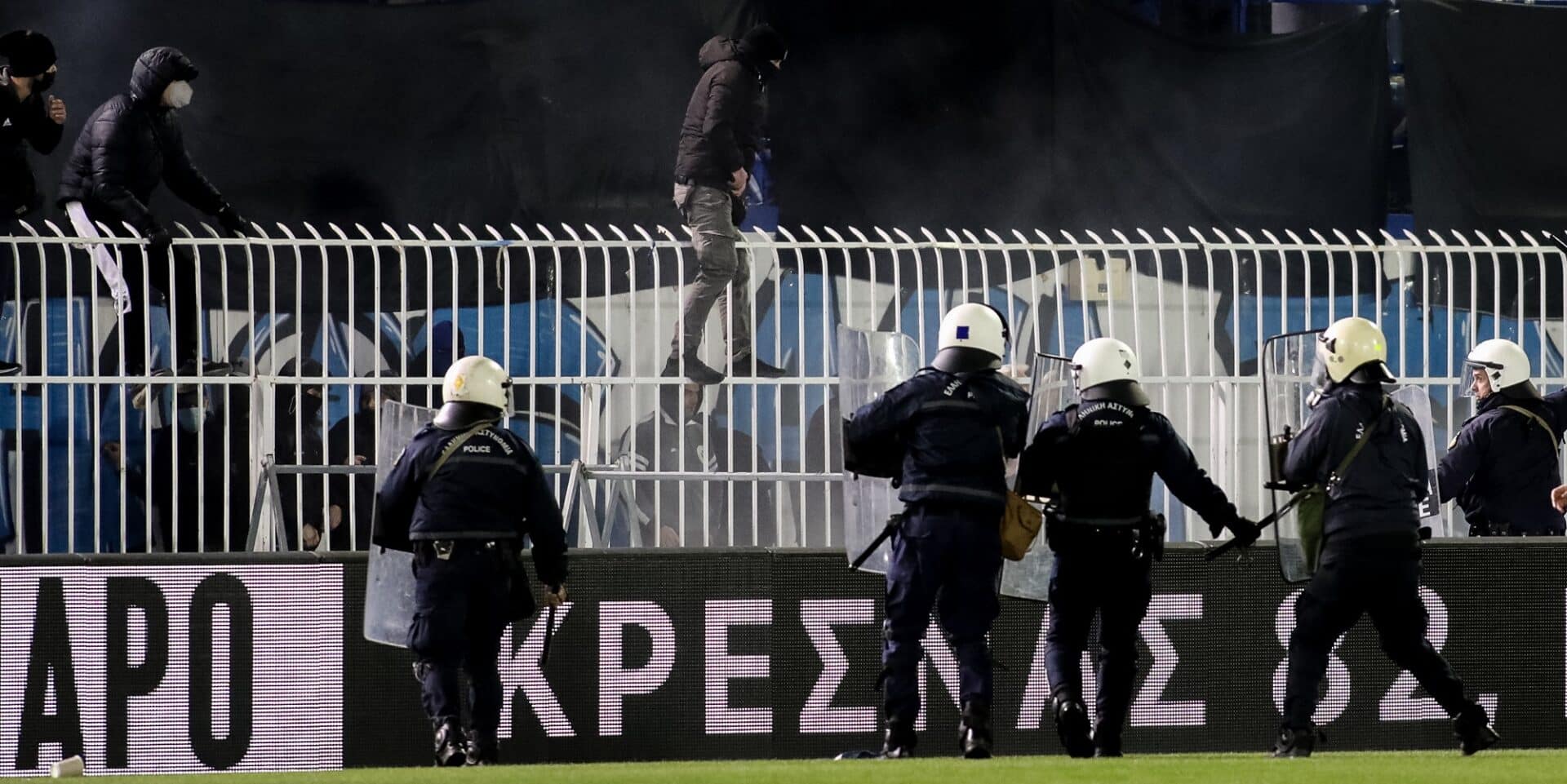 Επεισόδια στο Ατρόμητος-Παναθηναϊκός στο Περιστέρι