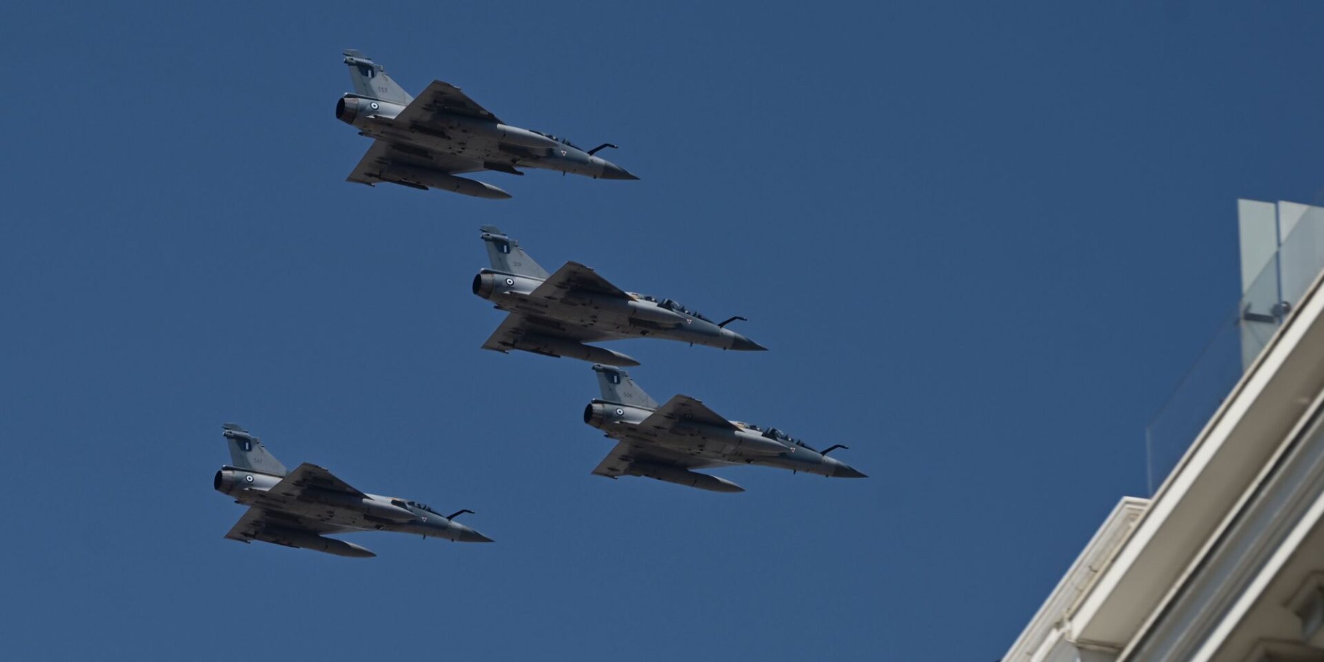 Τα Rafale στην στρατιωτική παρέλαση για την 25η Μαρτίου