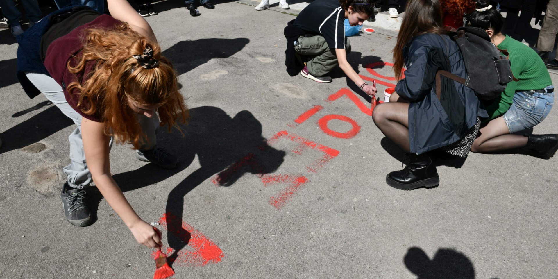 Συλλαλητήριο στην Αθήνα στο πλαίσιο της 48ωρης απεργίας των εργαζομένων στο σιδηρόδρομο, από σωματεία, φοιτητικούς συλλόγους και μαζικούς φορείς της Αττικής