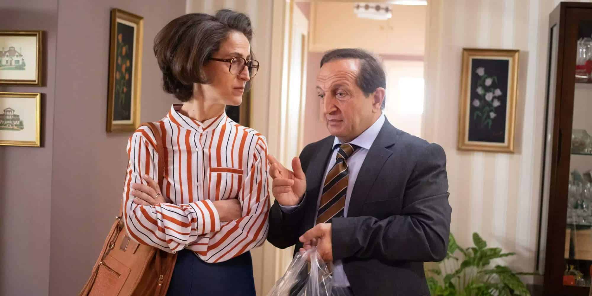 Η Γιούλη Τσαγκαράκη στον ρόλο της θείας Σταματίνας στις Σέρρες
