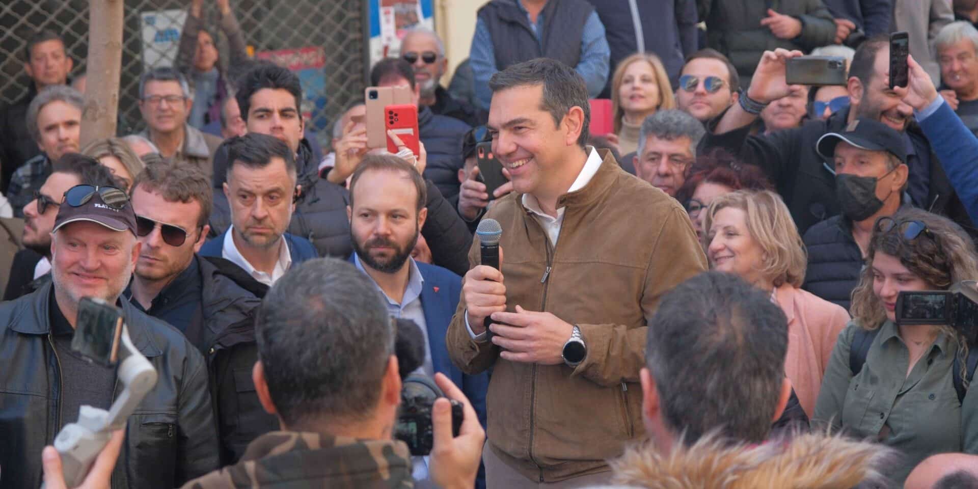 Ο Αλέξης Τσίπρας σε περιοδεία στην Κόρινθο