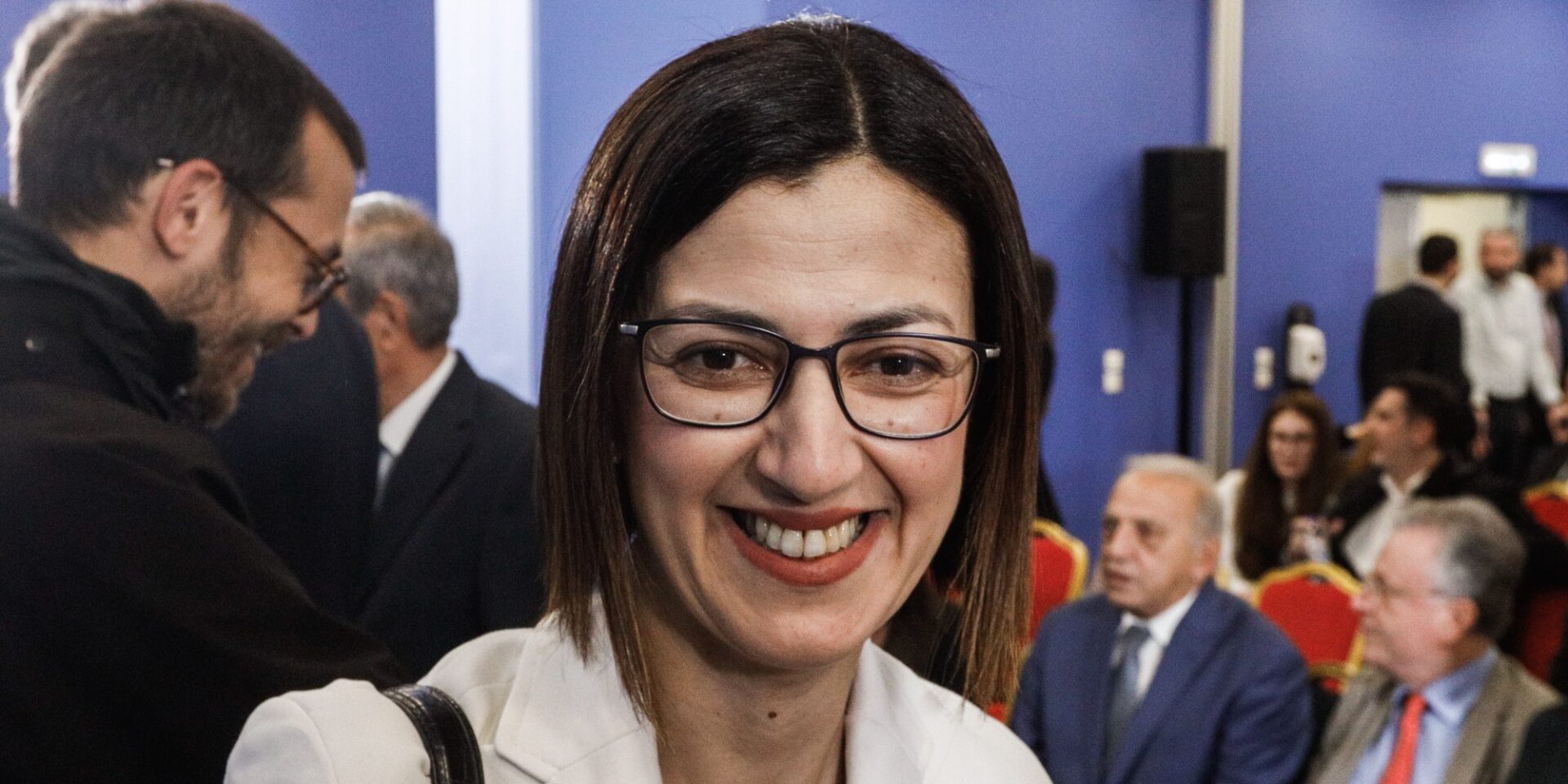 Η Επικεφαλής του ψηφοδελτίου Επικρατείας της ΝΔ Ειρήνη Αγαπηδάκη