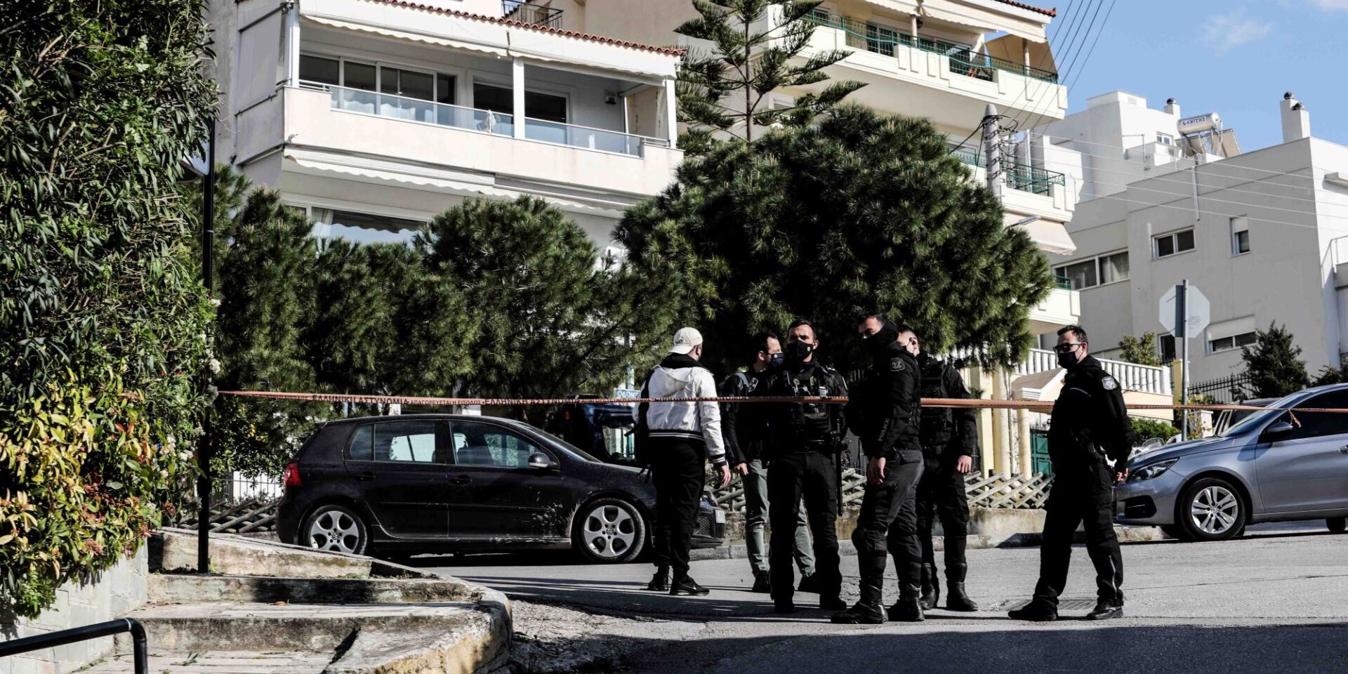 Το σημείο δολοφονίας του Γιώργου Καραϊβάζ