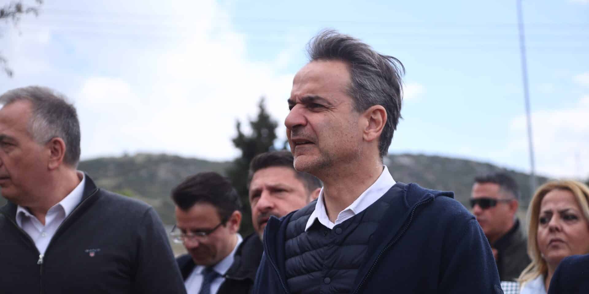 Ο Κυριάκος Μητσοτάκης στη Θεσσαλονίκη