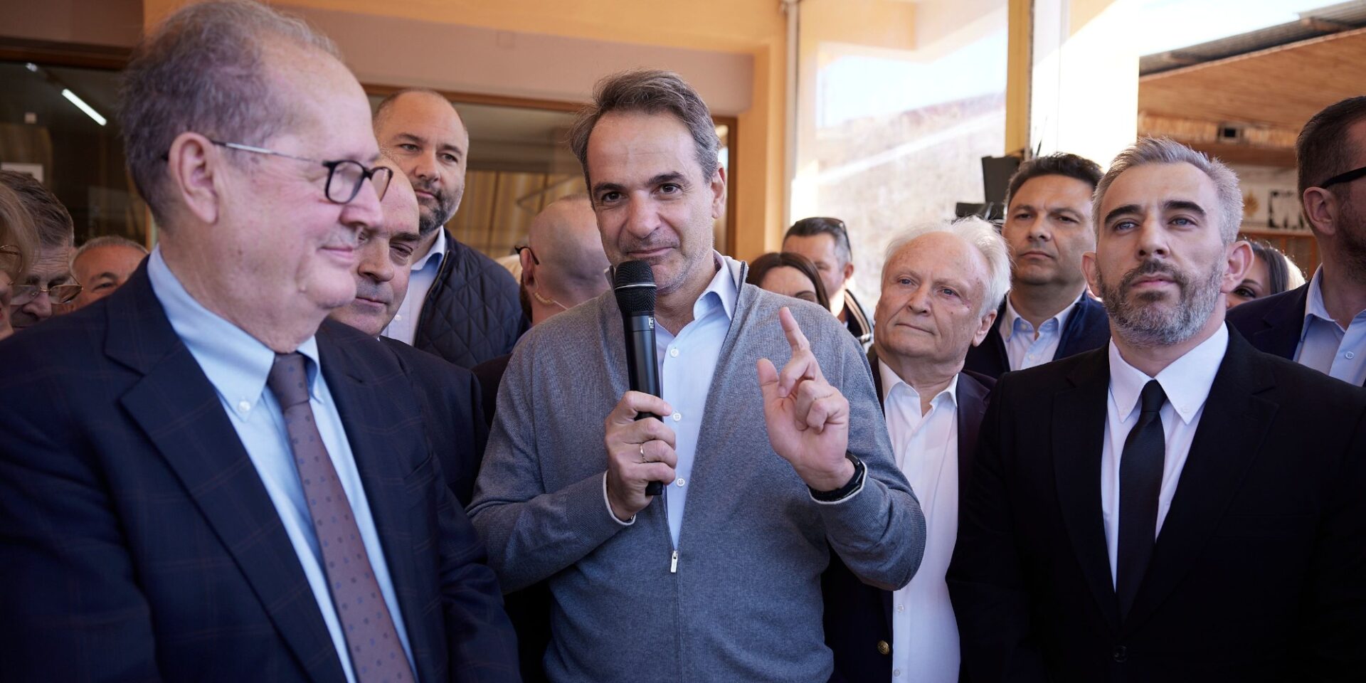 Στην Αργολίδα ο Κυριάκος Μητσοτάκης