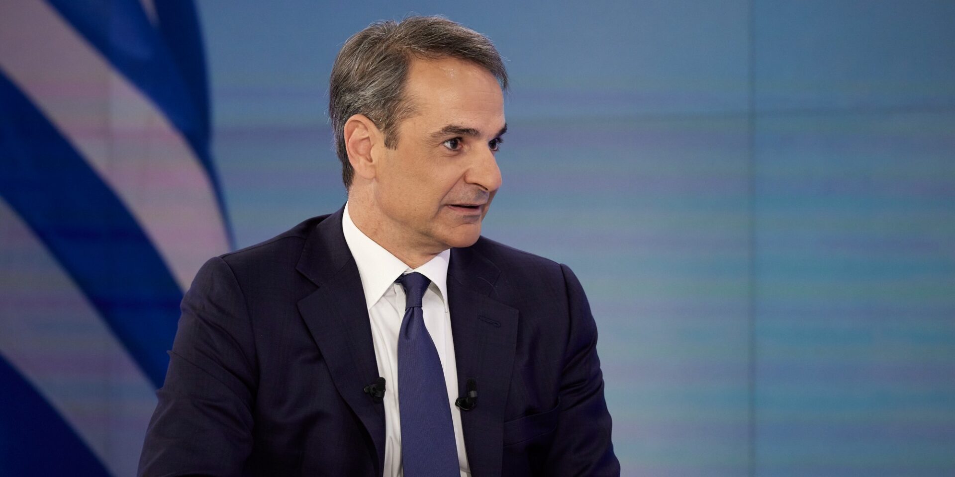 Ο Κυριάκος Μητσοτάκης στον ΣΚΑΪ
