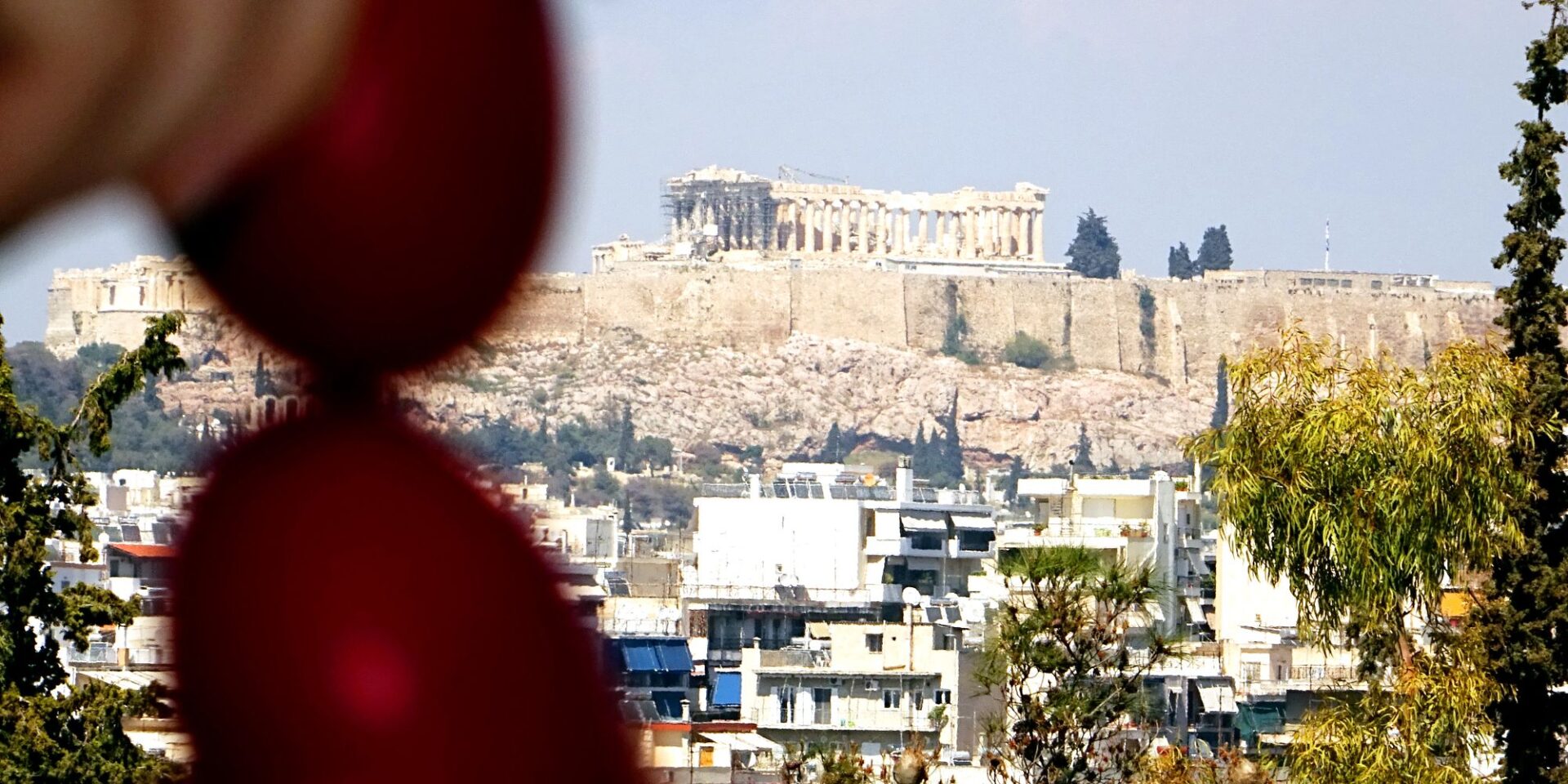 Πασχαλινά αυγά και η Ακρόπολη - Πάσχα