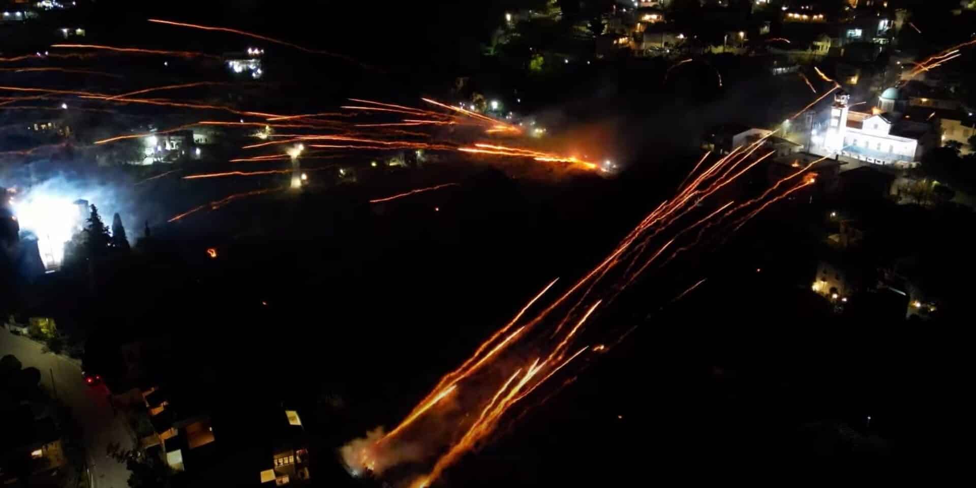 Ρουκετοπόλεμος στη Χίο