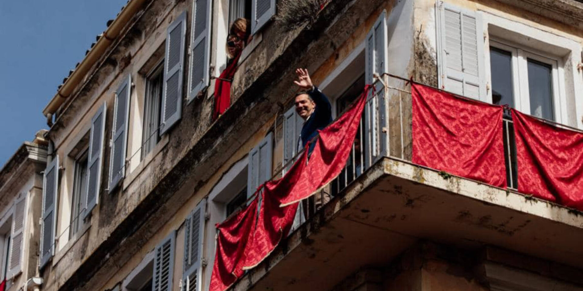 Ο πρόεδρος του ΣΥΡΙΖΑ, Αλέξης Τσίπρας από την Κέρκυρα