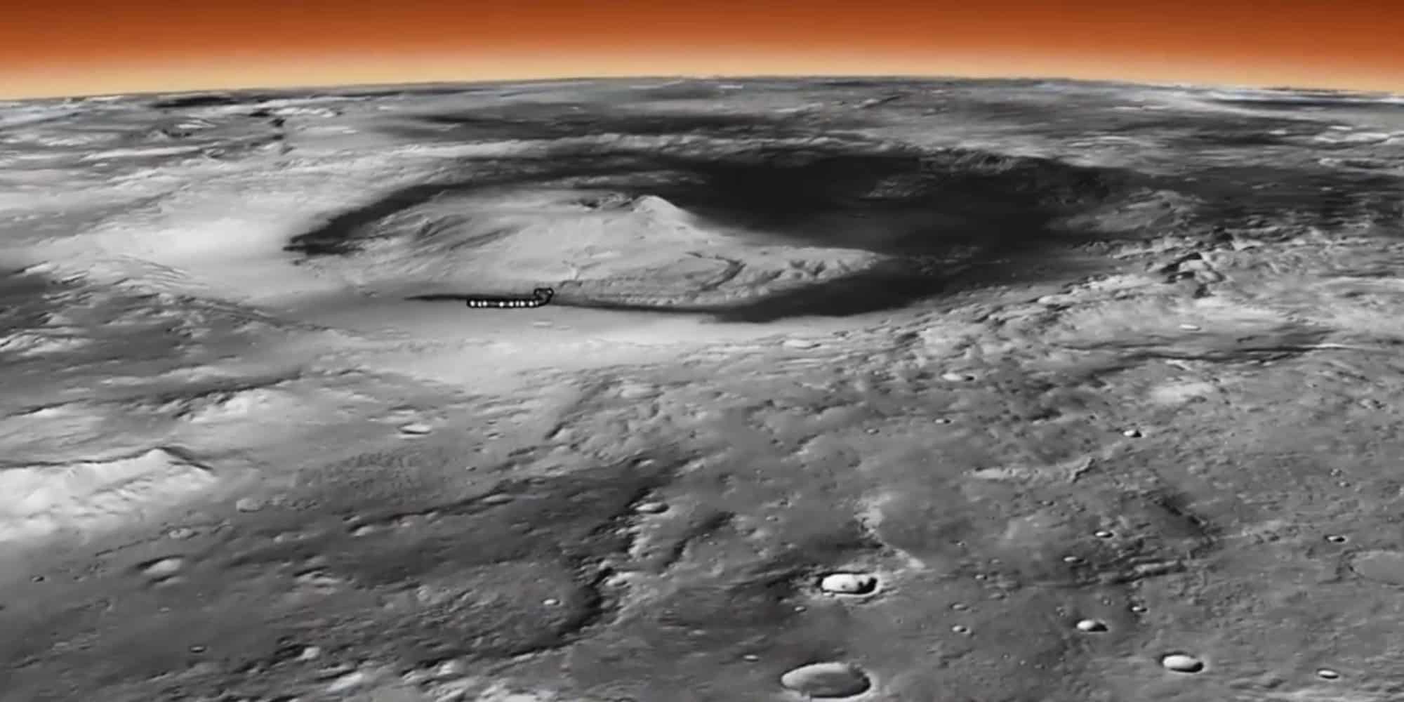 Ο πλανήτης Άρης σε 3D