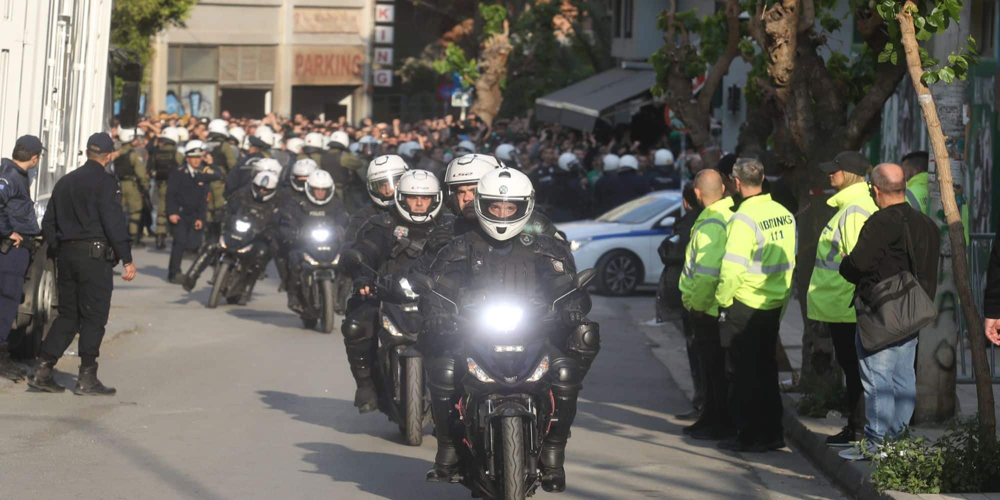 Αστυνομικοί πριν το Παναθηναϊκός-ΑΕΚ