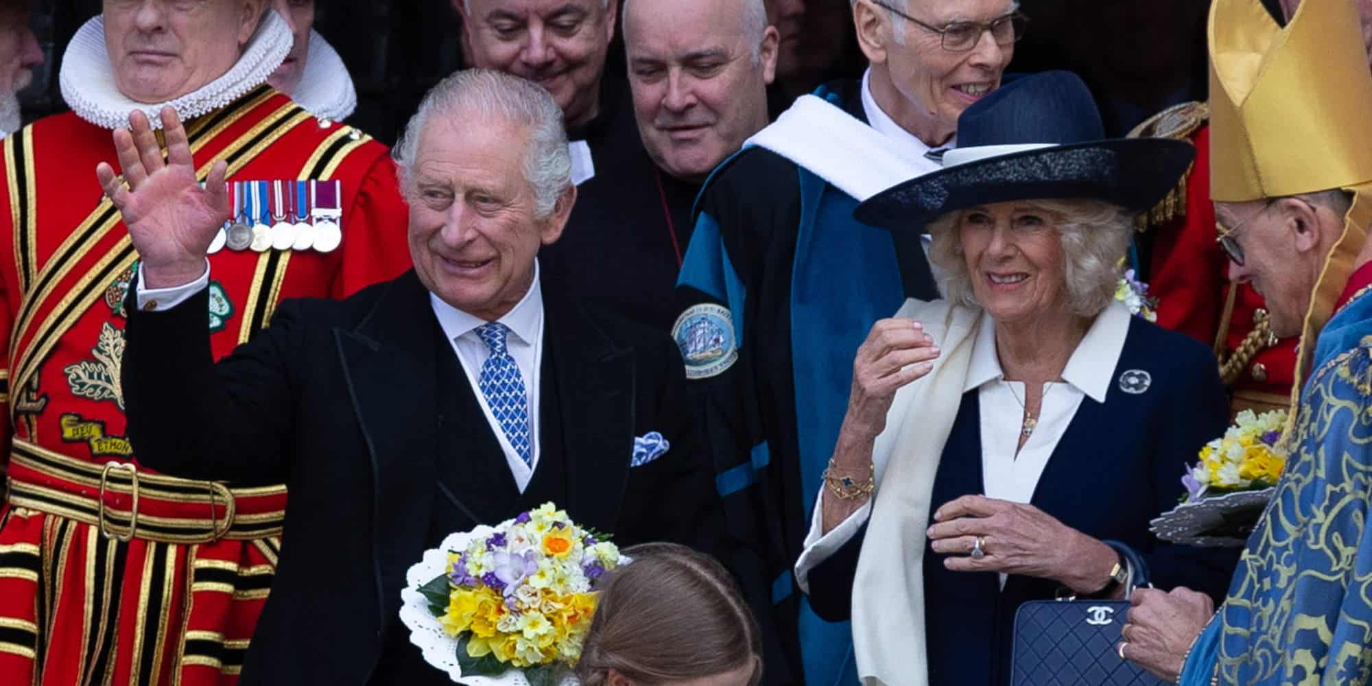 Ο Βασιλιάς Κάρολος σε επίσημη εμφάνισή του στη Βρετανία