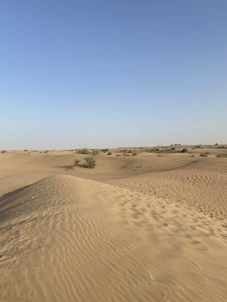 Η έρημος στο Ντουμπάι