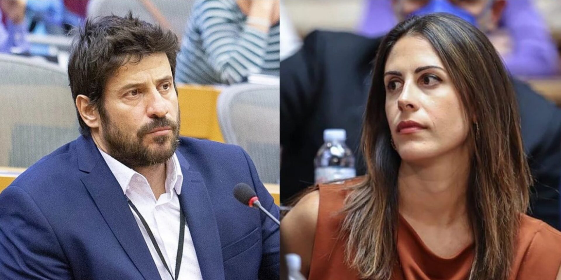 Αλέξης Γεωργούλης και Ελένη Χρονοπούλου