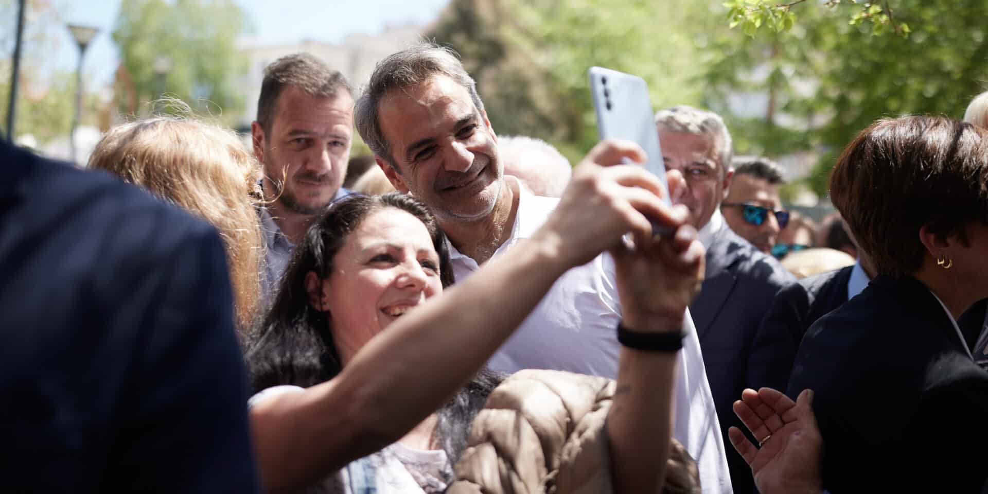 O πρωθυπουργός Κυριάκος Μητσοτάκης