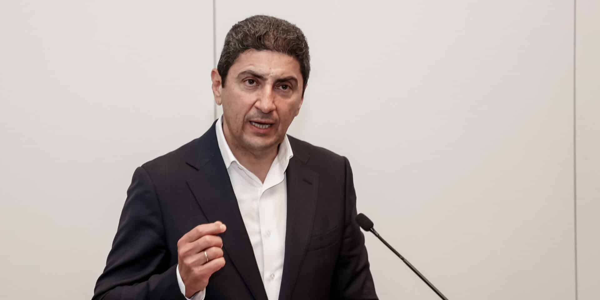 Ο υφυπουργός Αθλητισμού Λευτέρης Αυγενάκης