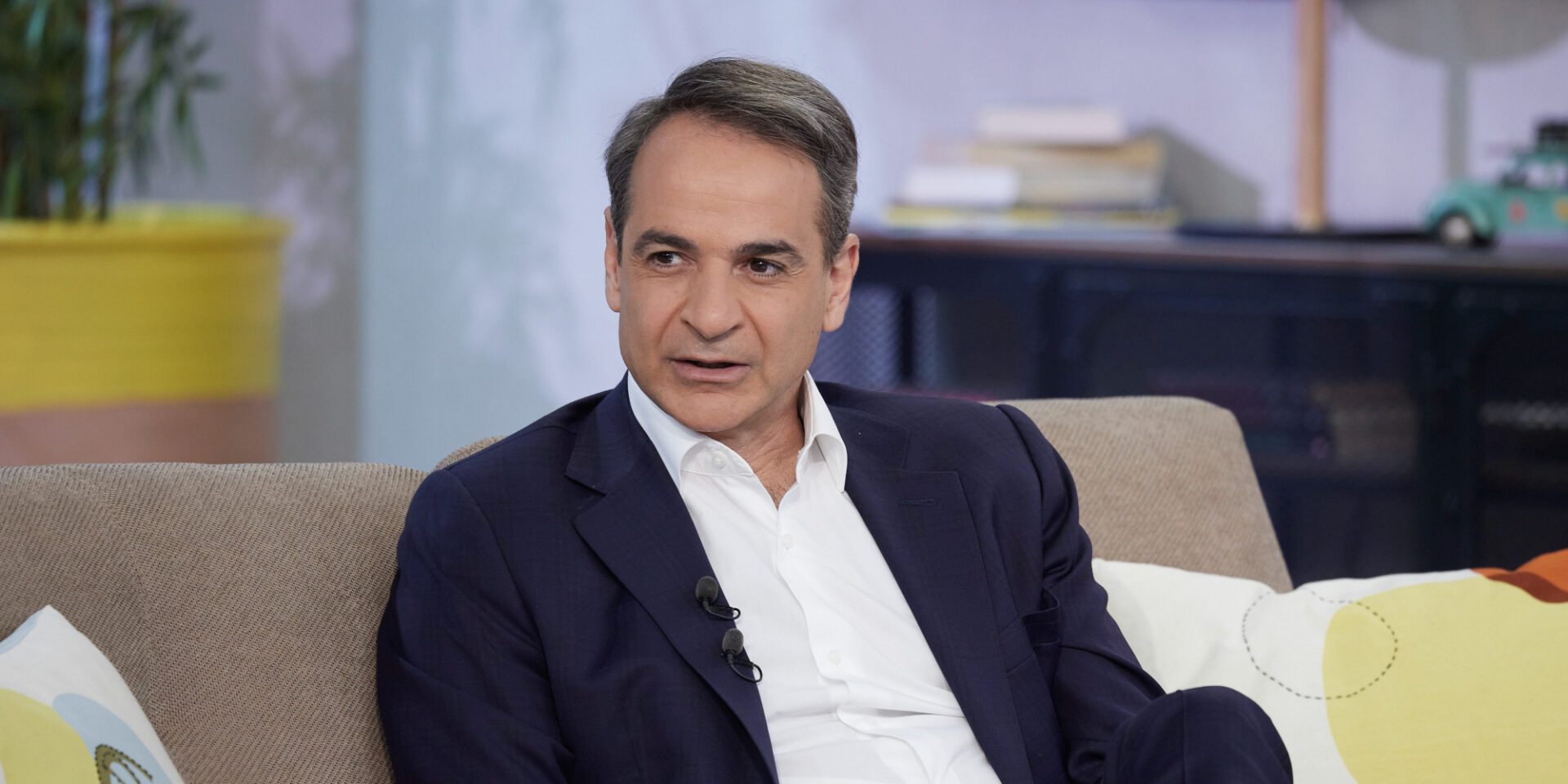 Ο Κυριάκος Μητσοτάκης έδωσε συνέντευξη στην Ελεονώρα Μελέτη