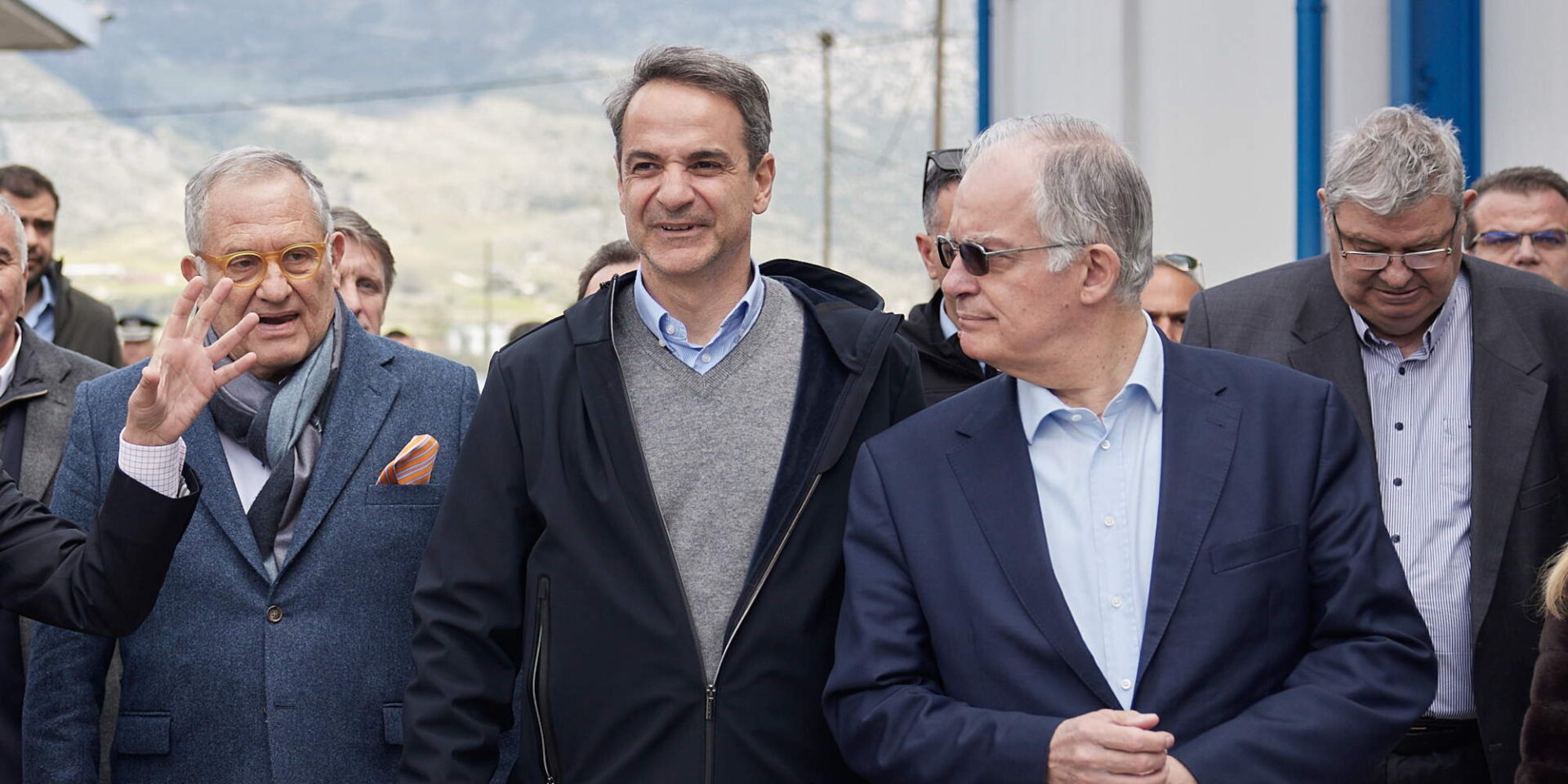 Ο πρωθυπουργός, Κυριάκος Μητσοτάκης, στα Ιωάννινα / Φωτογραφία: Eurokinissi