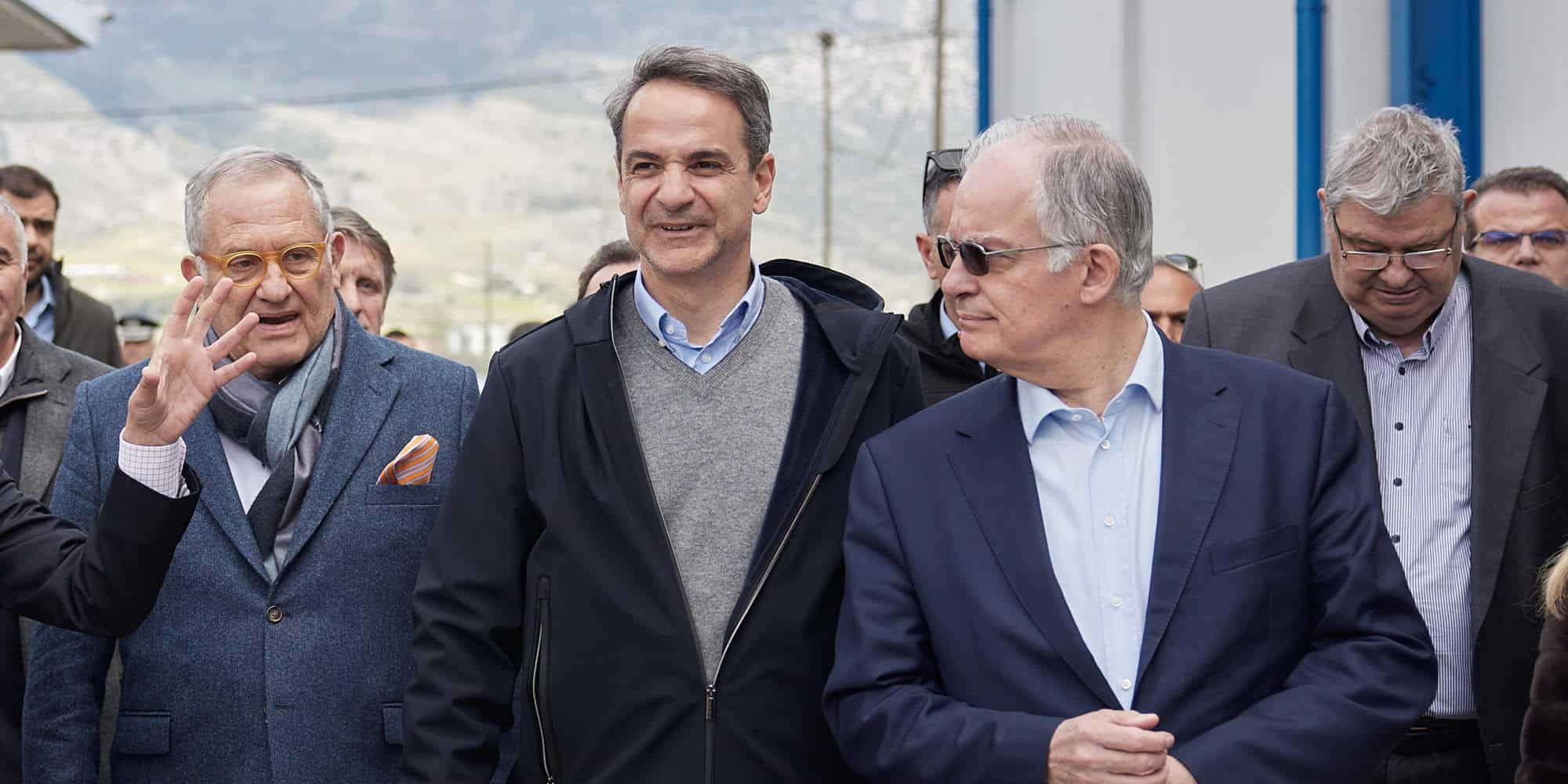 Ο πρωθυπουργός, Κυριάκος Μητσοτάκης, στα Ιωάννινα / Φωτογραφία: Eurokinissi