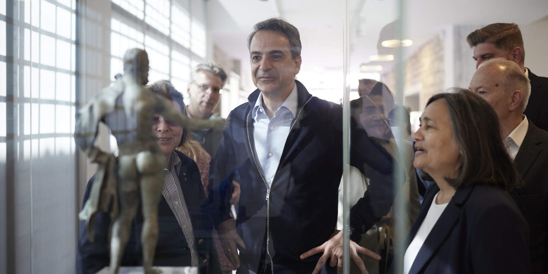 Ο πρωθυπουργός Κυριάκος Μητσοτάκης στην Κέρκυρα