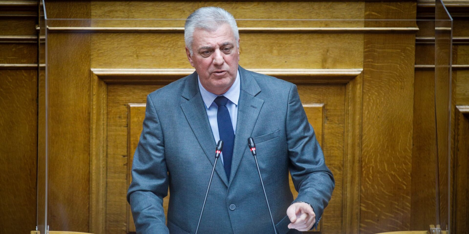 Ο βουλευτής Αντώνης Μυλωνάκης