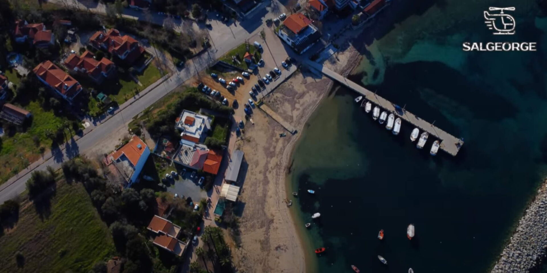 Πανοραμική από την όμορφη Νέα Φώκαια στη Χαλκιδική