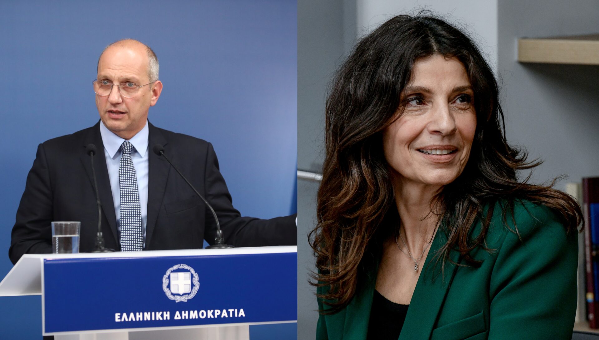 Ο Οικονόμου και η Τσαπανίδου