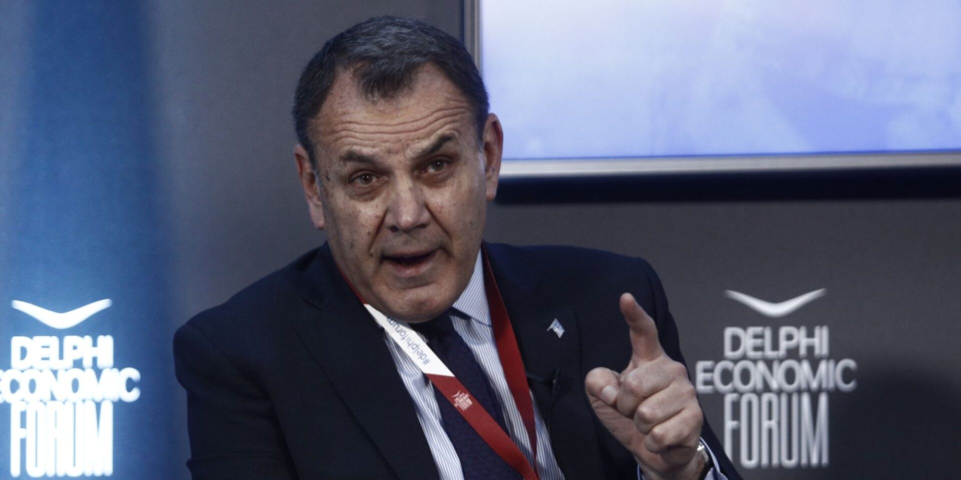 Ο υπουργός Εθνικής Άμυνας Νίκος Παναγιωτόπουλος