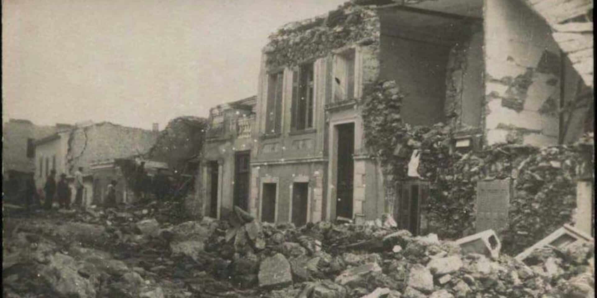 Εικόνα από τον σεισμό στην Κόρινθο