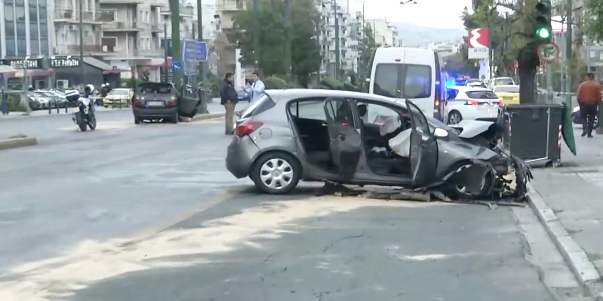 Τροχαίο στη λεωφόρο Αλεξάνδρας