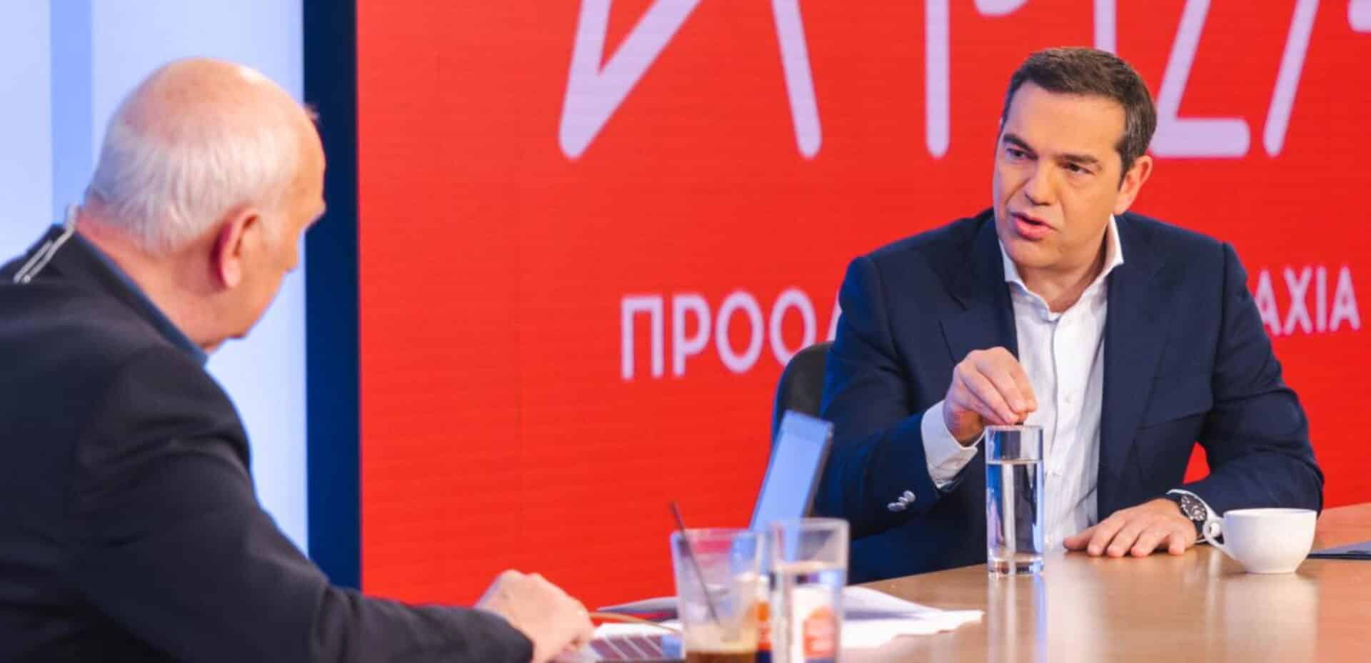 Ο Αλέξης Τσίπρας στον ΑΝΤ1