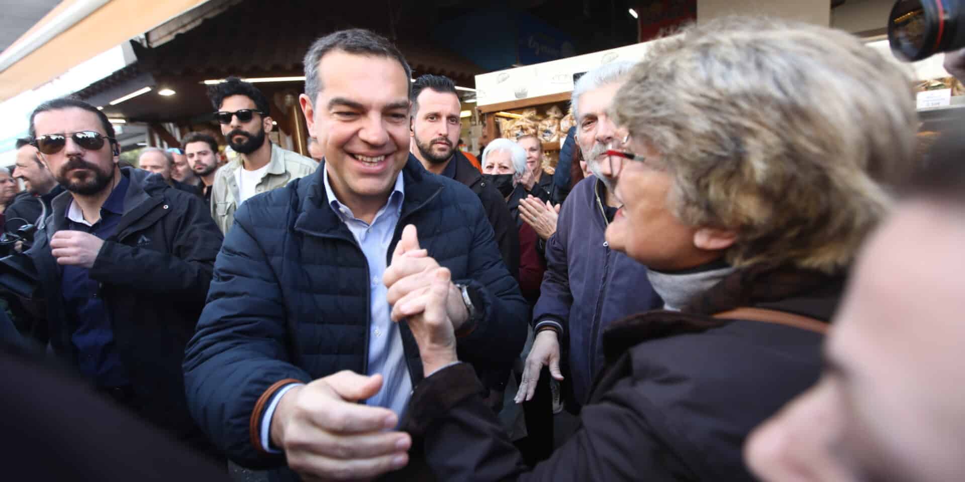 Ο Αλέξης Τσίπρας βρέθηκε στην Καλλιθέα